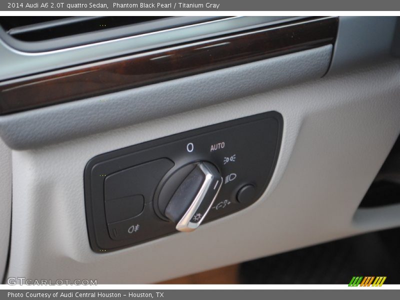 Phantom Black Pearl / Titanium Gray 2014 Audi A6 2.0T quattro Sedan
