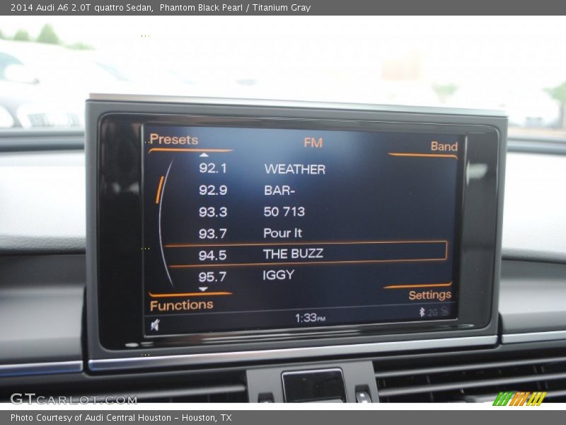 Phantom Black Pearl / Titanium Gray 2014 Audi A6 2.0T quattro Sedan