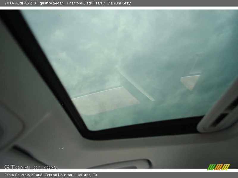 Phantom Black Pearl / Titanium Gray 2014 Audi A6 2.0T quattro Sedan