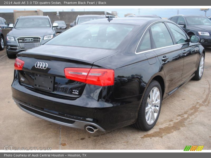 Phantom Black Pearl / Black 2014 Audi A6 3.0 TDI quattro Sedan