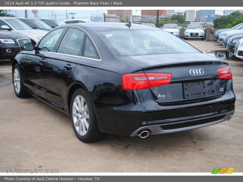 Phantom Black Pearl / Black 2014 Audi A6 3.0 TDI quattro Sedan