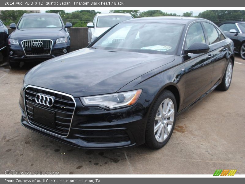 Phantom Black Pearl / Black 2014 Audi A6 3.0 TDI quattro Sedan