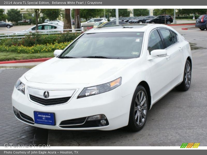 Bellanova White Pearl / Graystone 2014 Acura TL Special Edition