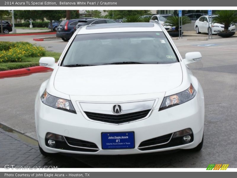 Bellanova White Pearl / Graystone 2014 Acura TL Special Edition