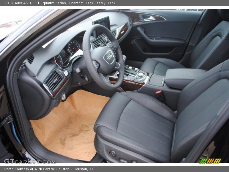 Phantom Black Pearl / Black 2014 Audi A6 3.0 TDI quattro Sedan