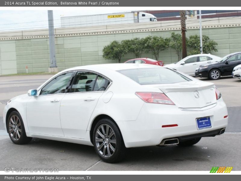 Bellanova White Pearl / Graystone 2014 Acura TL Special Edition