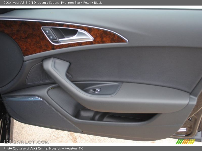Phantom Black Pearl / Black 2014 Audi A6 3.0 TDI quattro Sedan