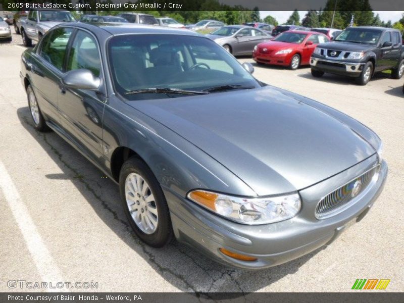 Steelmist Gray Metallic / Gray 2005 Buick LeSabre Custom