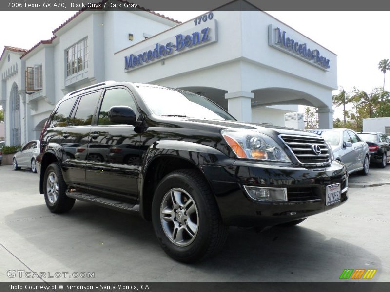 Black Onyx / Dark Gray 2006 Lexus GX 470