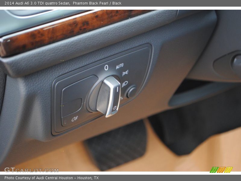 Phantom Black Pearl / Black 2014 Audi A6 3.0 TDI quattro Sedan