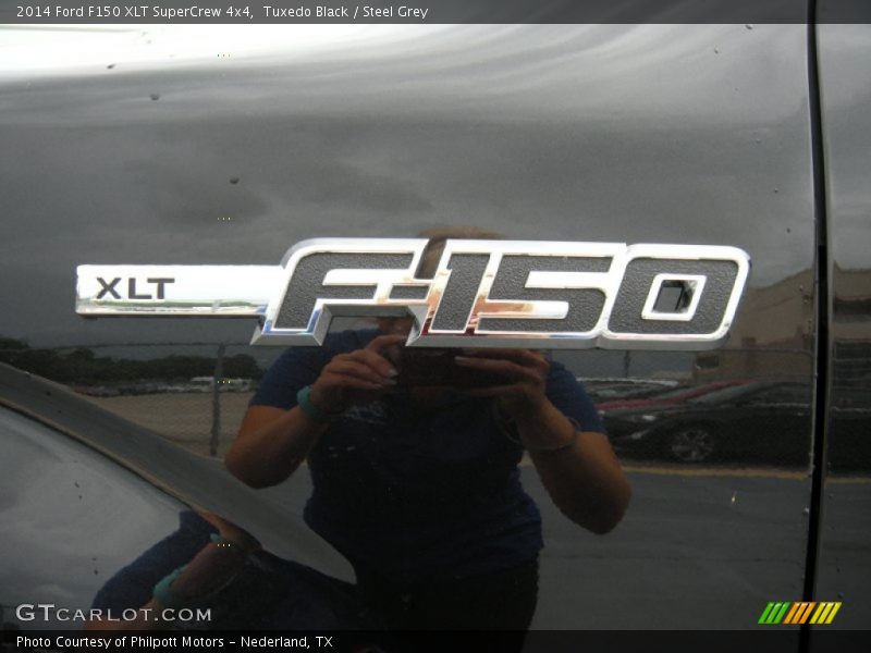 Tuxedo Black / Steel Grey 2014 Ford F150 XLT SuperCrew 4x4