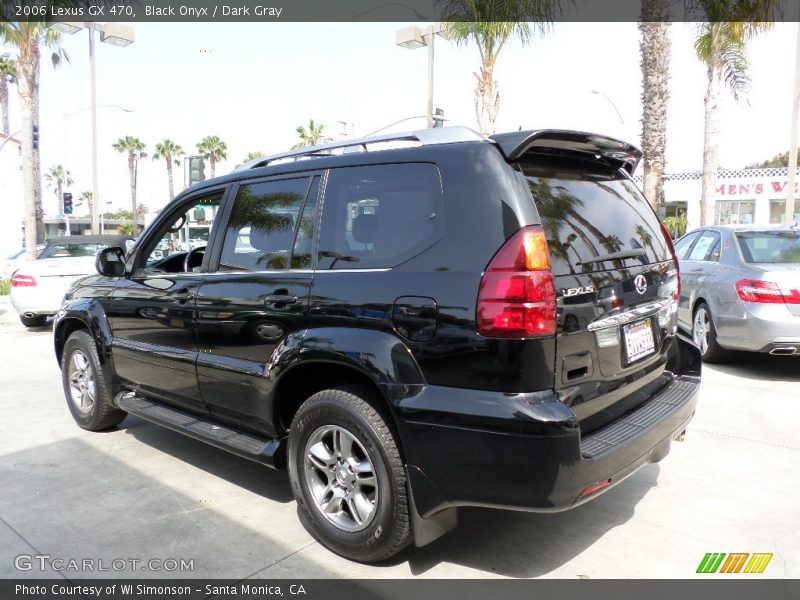 Black Onyx / Dark Gray 2006 Lexus GX 470
