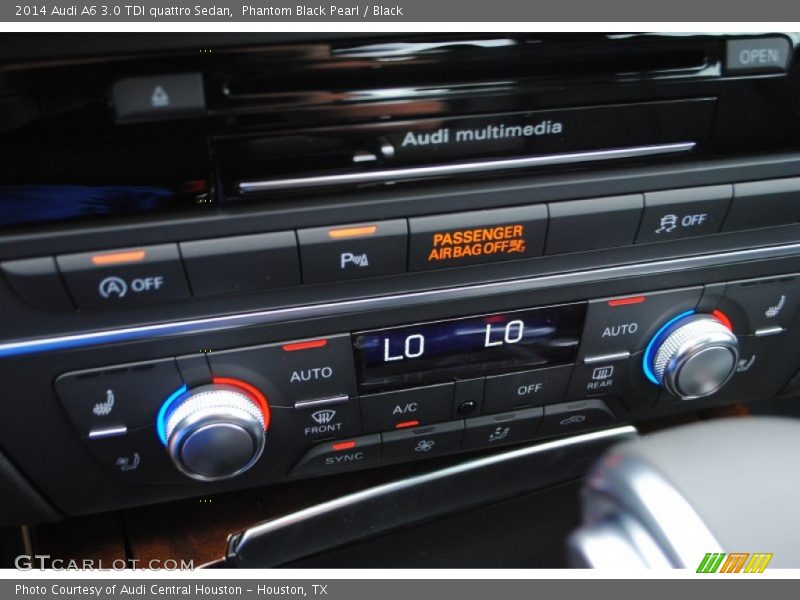 Phantom Black Pearl / Black 2014 Audi A6 3.0 TDI quattro Sedan