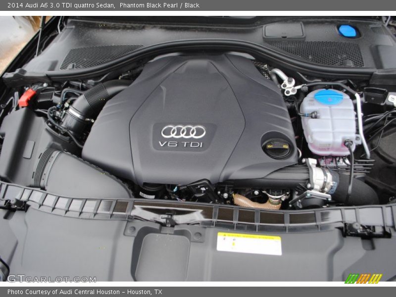 Phantom Black Pearl / Black 2014 Audi A6 3.0 TDI quattro Sedan