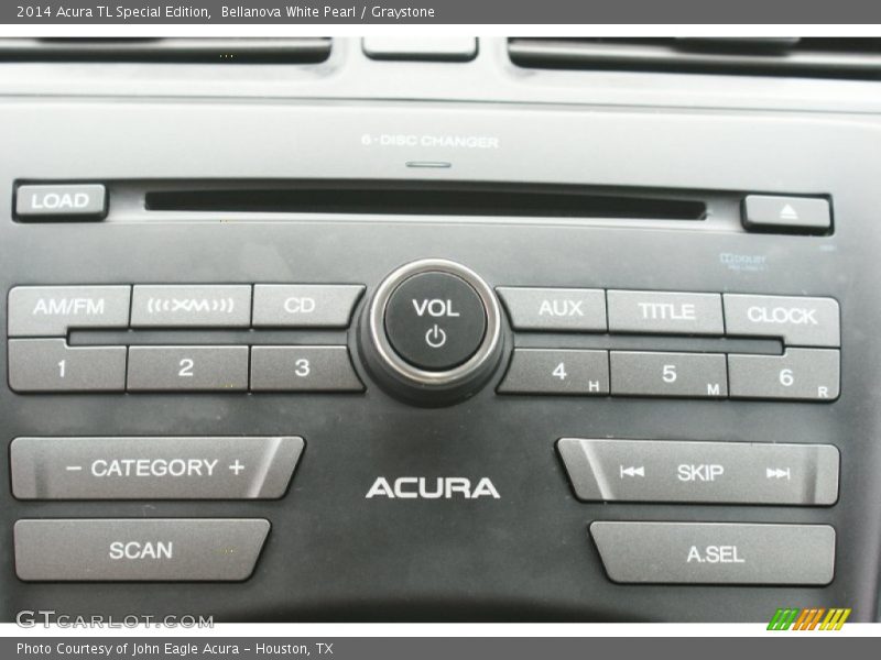 Bellanova White Pearl / Graystone 2014 Acura TL Special Edition
