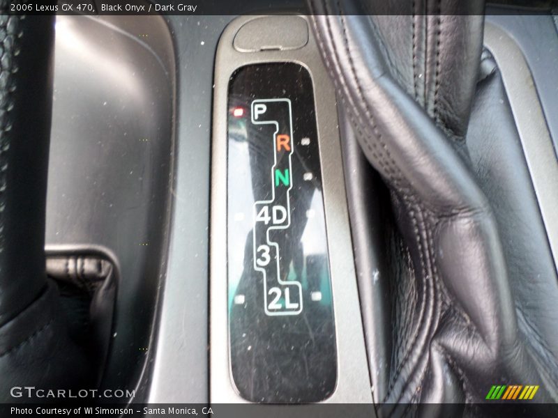 Black Onyx / Dark Gray 2006 Lexus GX 470