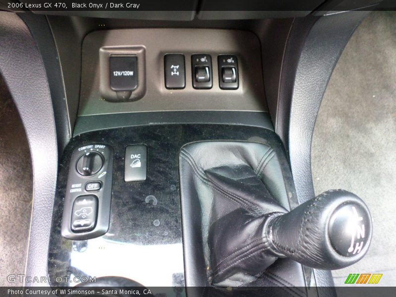 Black Onyx / Dark Gray 2006 Lexus GX 470
