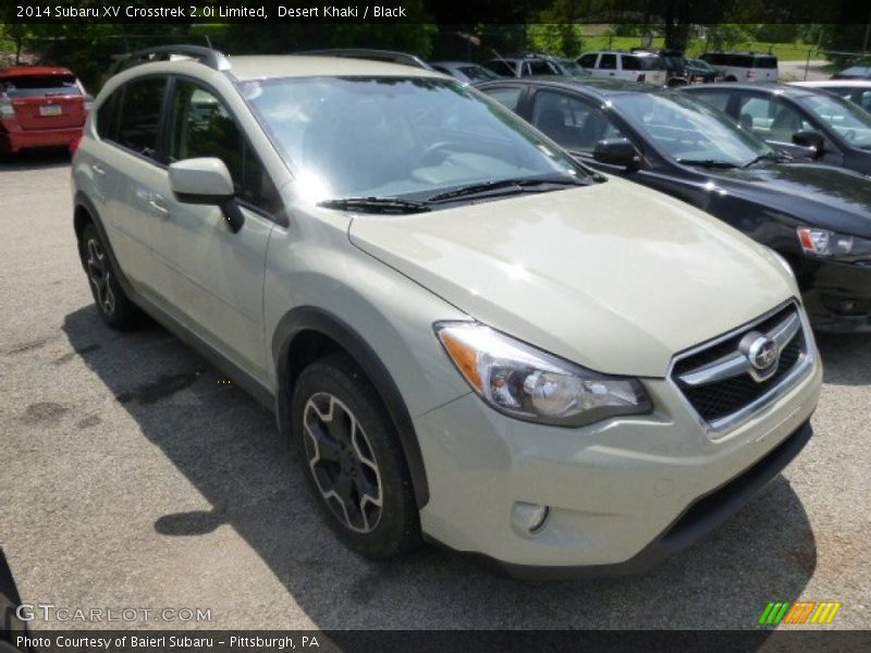 Desert Khaki / Black 2014 Subaru XV Crosstrek 2.0i Limited