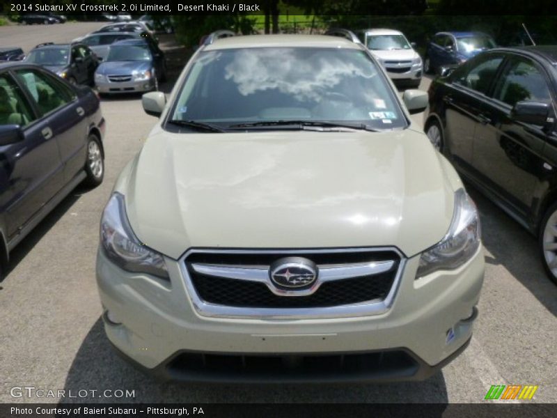 Desert Khaki / Black 2014 Subaru XV Crosstrek 2.0i Limited