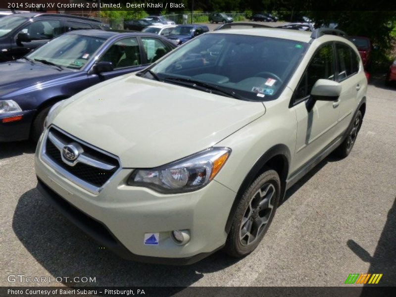 Desert Khaki / Black 2014 Subaru XV Crosstrek 2.0i Limited