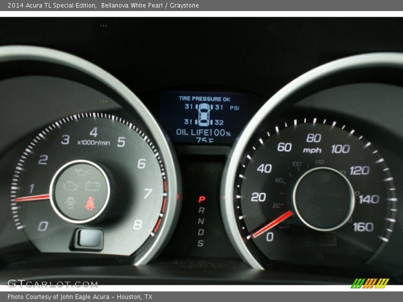 Bellanova White Pearl / Graystone 2014 Acura TL Special Edition