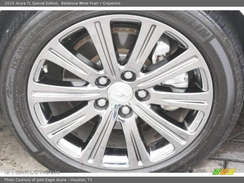 Bellanova White Pearl / Graystone 2014 Acura TL Special Edition