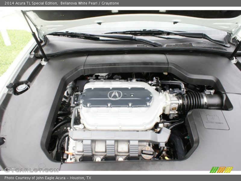 Bellanova White Pearl / Graystone 2014 Acura TL Special Edition
