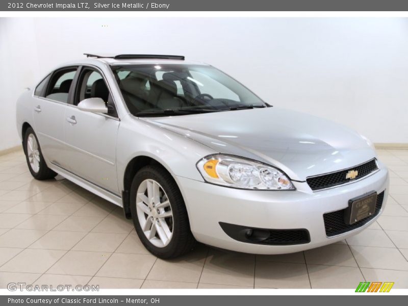 Silver Ice Metallic / Ebony 2012 Chevrolet Impala LTZ