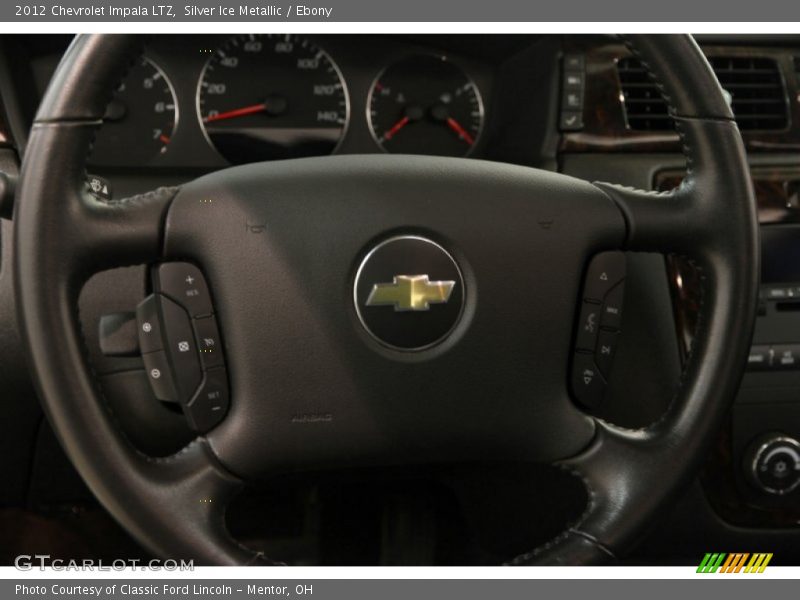 Silver Ice Metallic / Ebony 2012 Chevrolet Impala LTZ