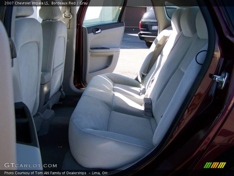 Bordeaux Red / Gray 2007 Chevrolet Impala LS