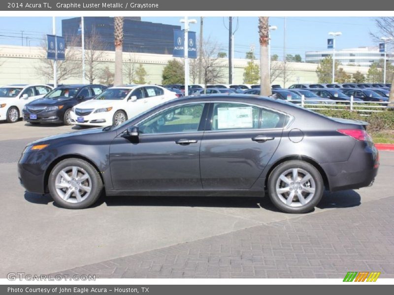 Graphite Luster Metallic / Graystone 2014 Acura TL