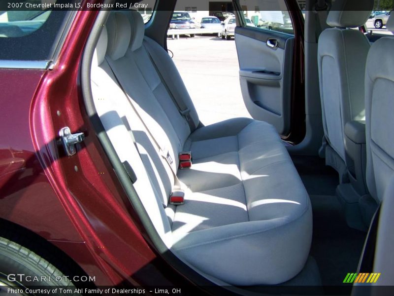 Bordeaux Red / Gray 2007 Chevrolet Impala LS
