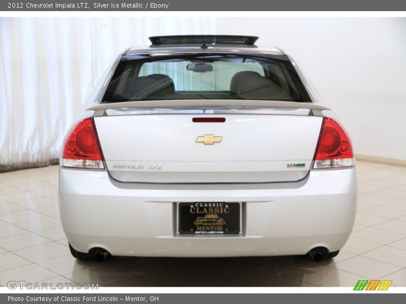 Silver Ice Metallic / Ebony 2012 Chevrolet Impala LTZ