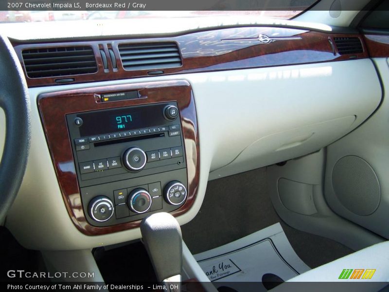 Bordeaux Red / Gray 2007 Chevrolet Impala LS