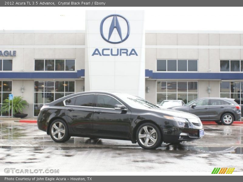 Crystal Black Pearl / Ebony 2012 Acura TL 3.5 Advance