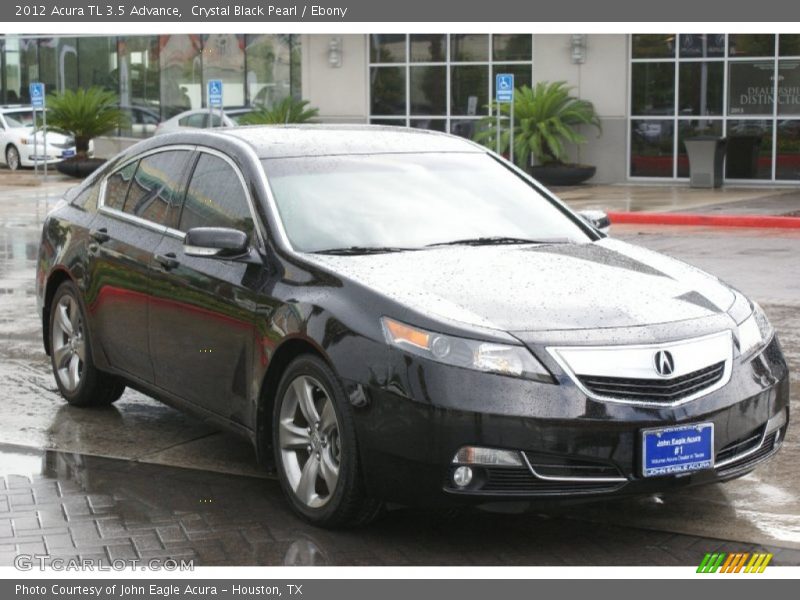 Crystal Black Pearl / Ebony 2012 Acura TL 3.5 Advance