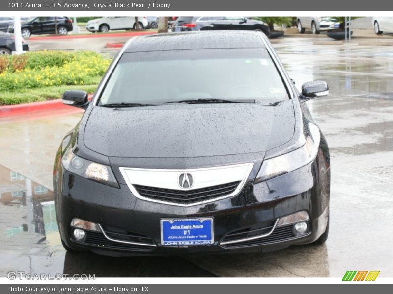 Crystal Black Pearl / Ebony 2012 Acura TL 3.5 Advance