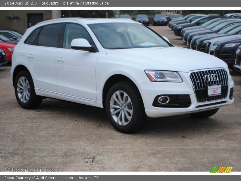 Ibis White / Pistachio Beige 2014 Audi Q5 2.0 TFSI quattro
