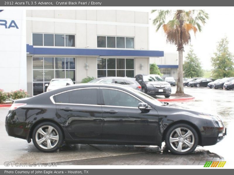 Crystal Black Pearl / Ebony 2012 Acura TL 3.5 Advance