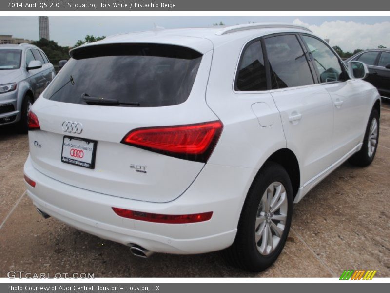 Ibis White / Pistachio Beige 2014 Audi Q5 2.0 TFSI quattro