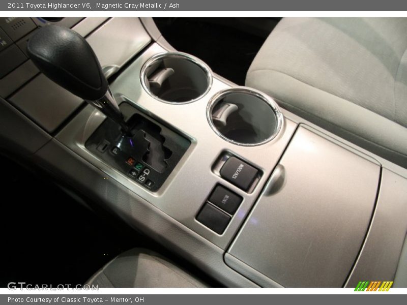 Magnetic Gray Metallic / Ash 2011 Toyota Highlander V6