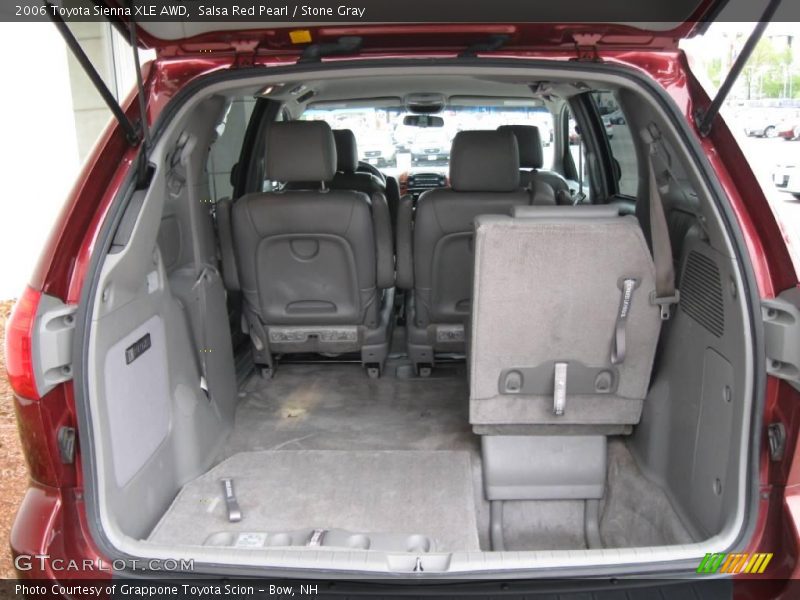 Salsa Red Pearl / Stone Gray 2006 Toyota Sienna XLE AWD