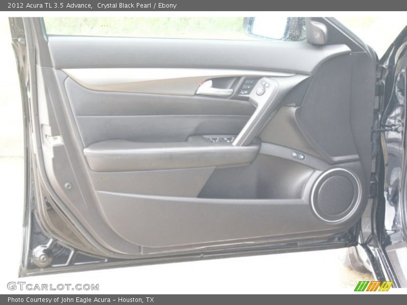 Crystal Black Pearl / Ebony 2012 Acura TL 3.5 Advance