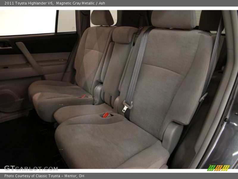 Magnetic Gray Metallic / Ash 2011 Toyota Highlander V6
