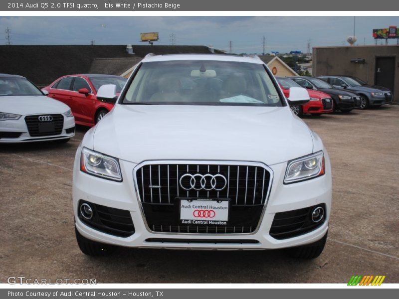 Ibis White / Pistachio Beige 2014 Audi Q5 2.0 TFSI quattro