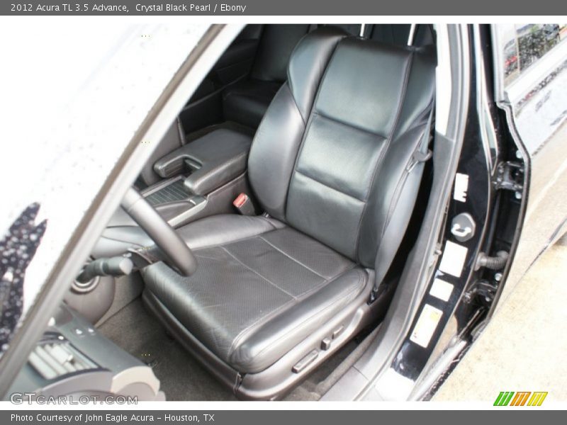 Crystal Black Pearl / Ebony 2012 Acura TL 3.5 Advance