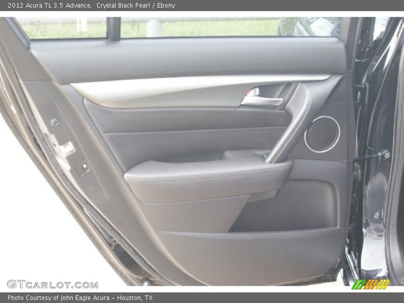 Crystal Black Pearl / Ebony 2012 Acura TL 3.5 Advance