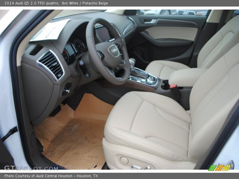 Ibis White / Pistachio Beige 2014 Audi Q5 2.0 TFSI quattro