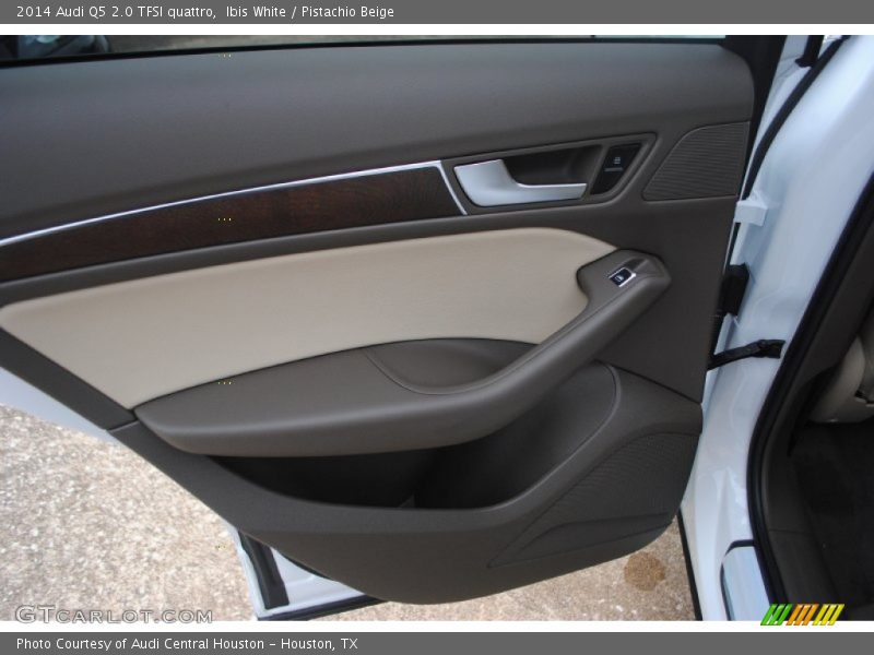 Ibis White / Pistachio Beige 2014 Audi Q5 2.0 TFSI quattro