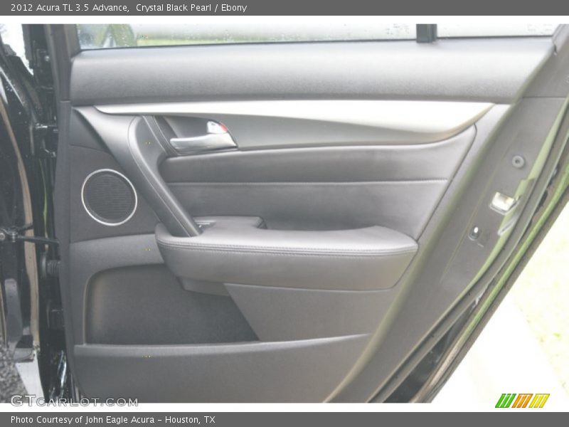 Crystal Black Pearl / Ebony 2012 Acura TL 3.5 Advance